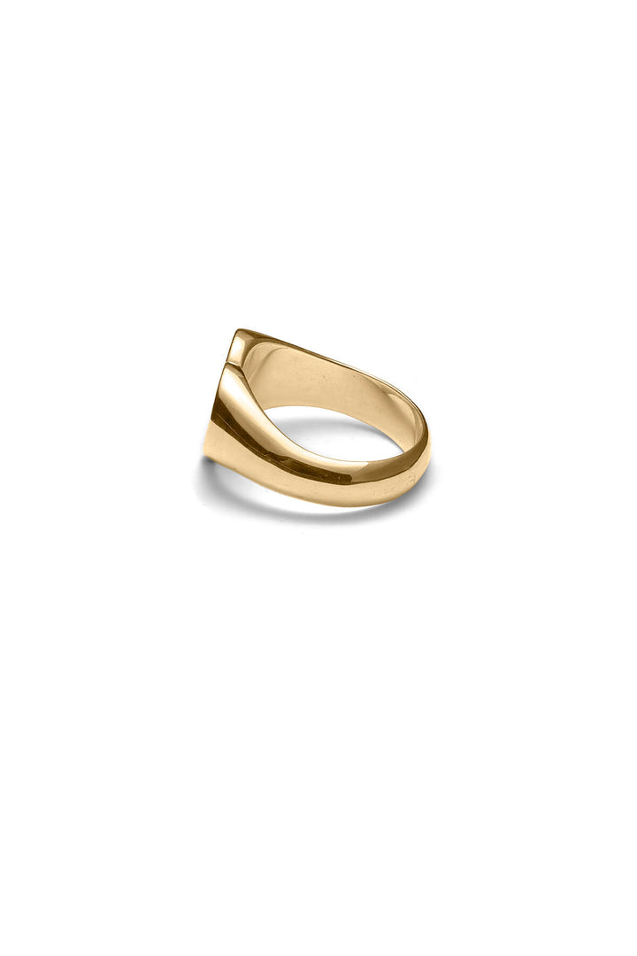 WARM WELCOME HEART RING GOLD PLATED