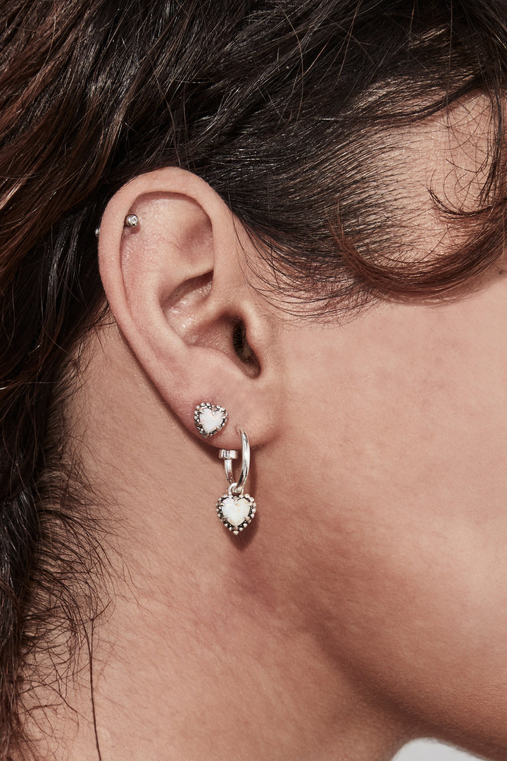 DAHLIA'S HEART EARRINGS