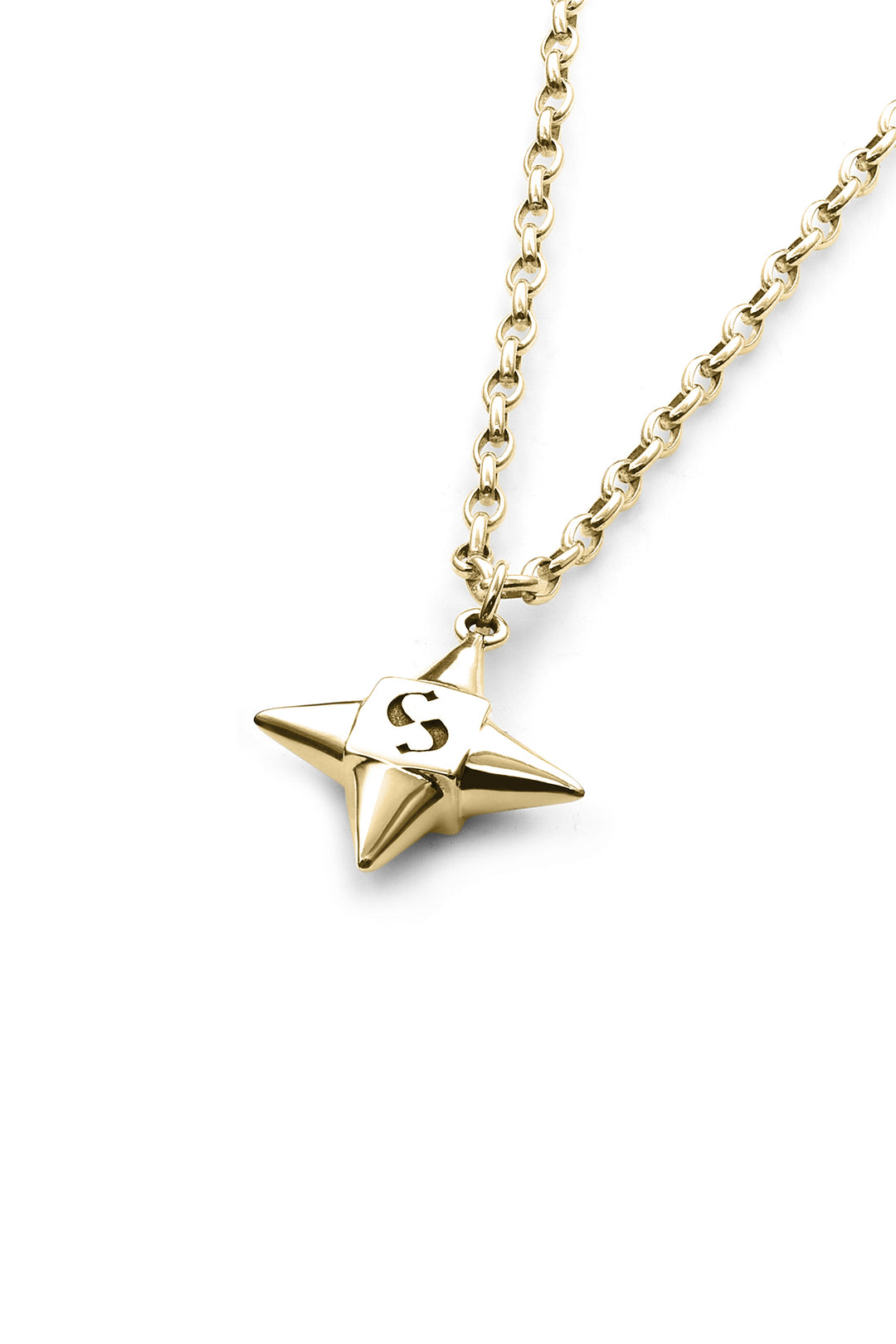 STAR SHOCK NECKLACE - GOLD PLATED