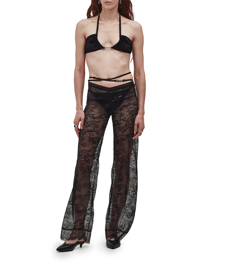 SCRIPT VELVET BIKINI