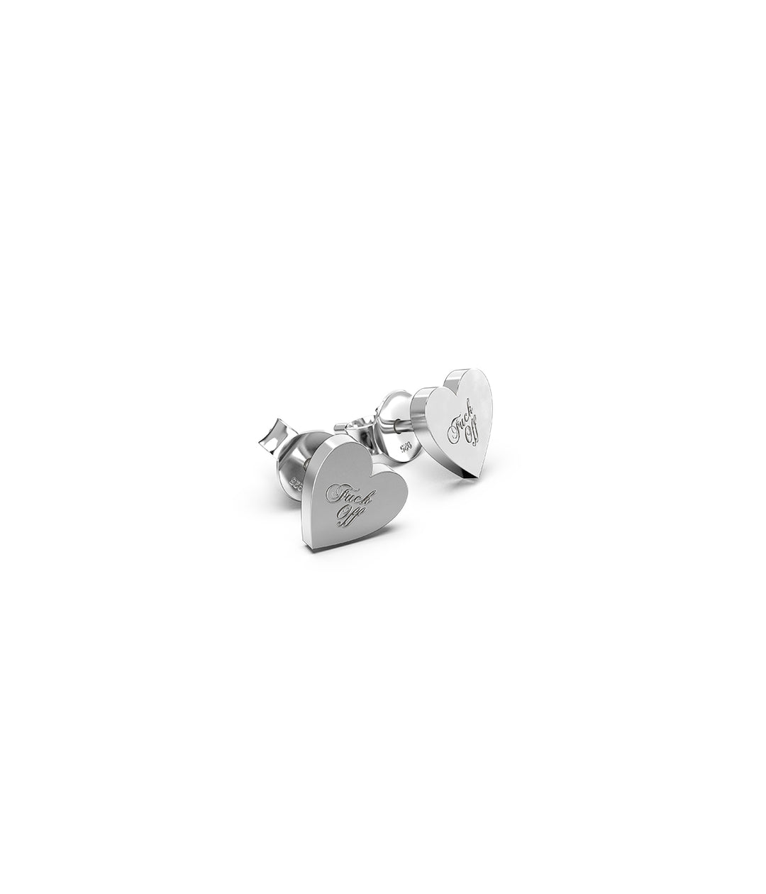 WARM WELCOME HEART STUDS