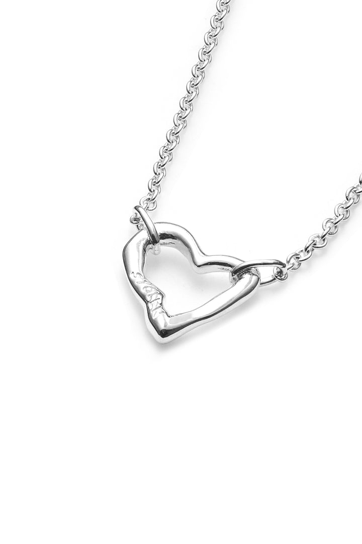 MINI MELTED HEART NECKLACE