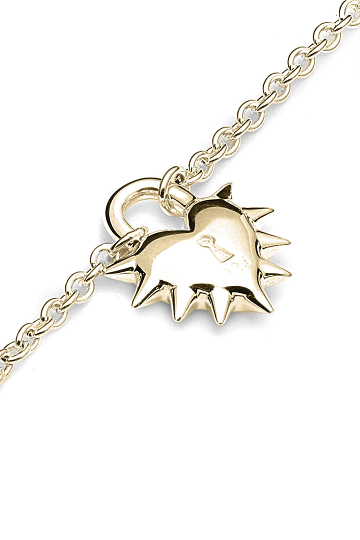 LOVE LOCKET BRACELET GOLD PLATED