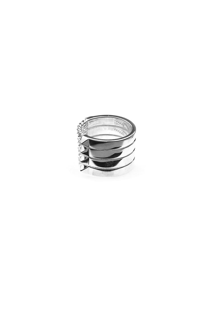 STACKED CURB SPIKE RING