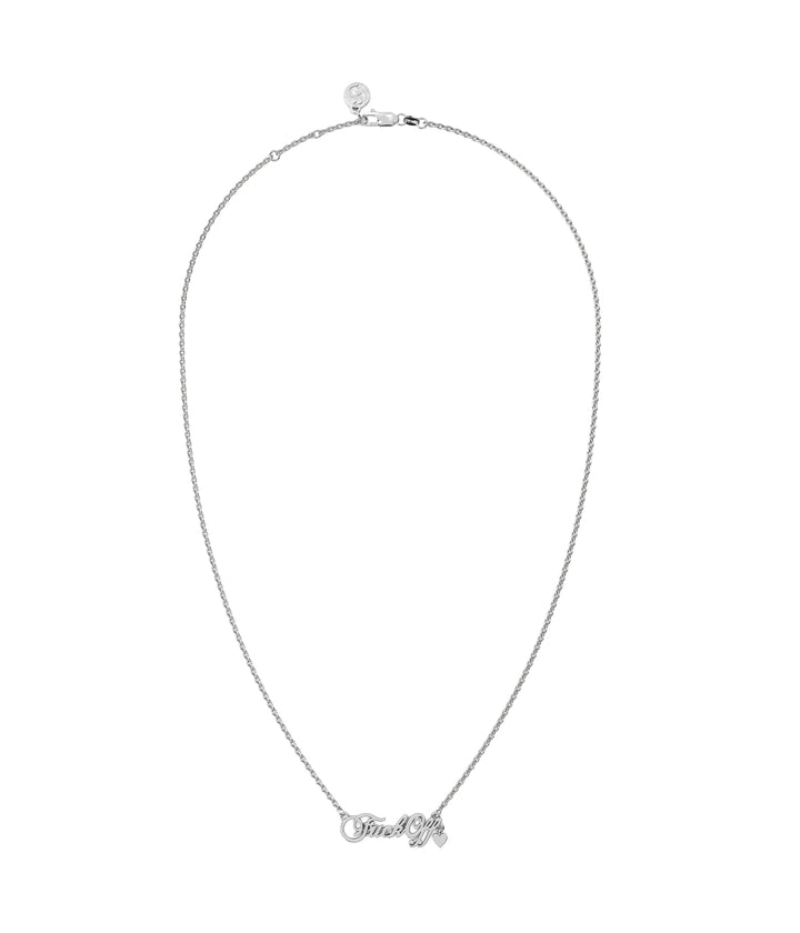 F*CK OFF SCRIPT NECKLACE