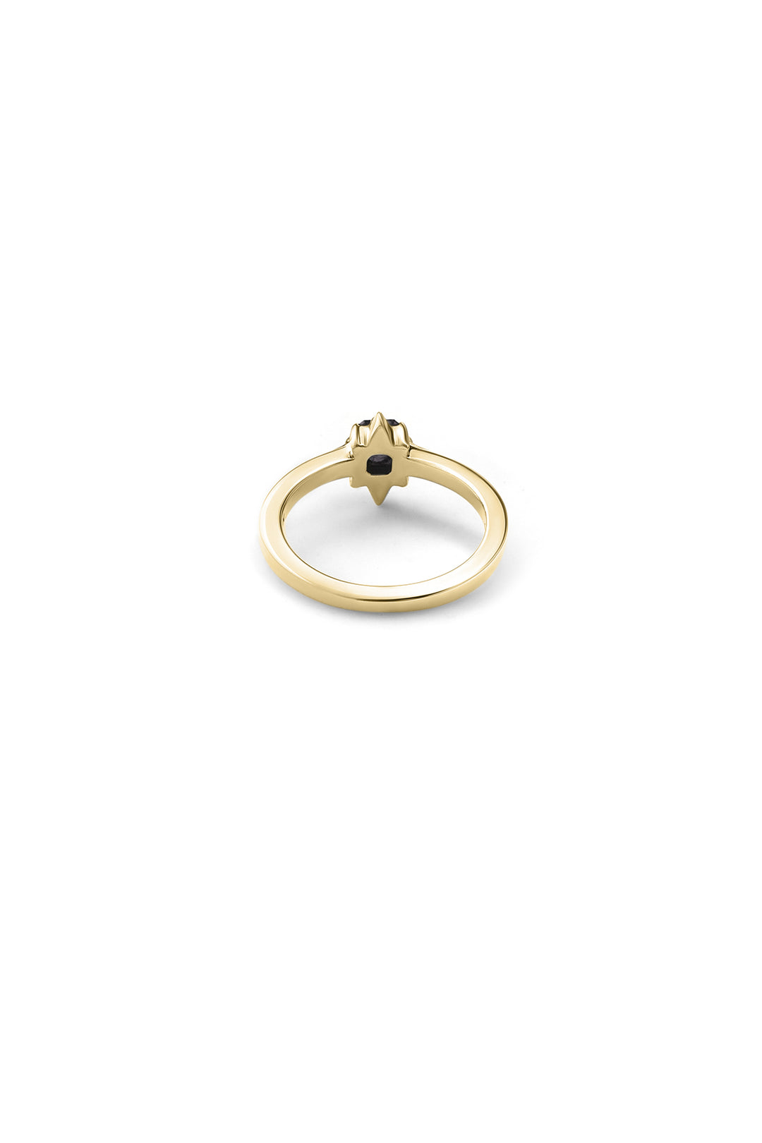 PUNK ROSE MINI RING - GOLD PLATED