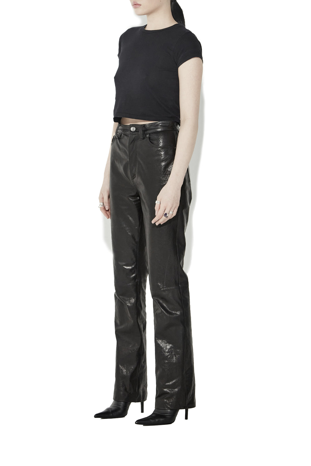 KICK DRUM LEATHER PANT