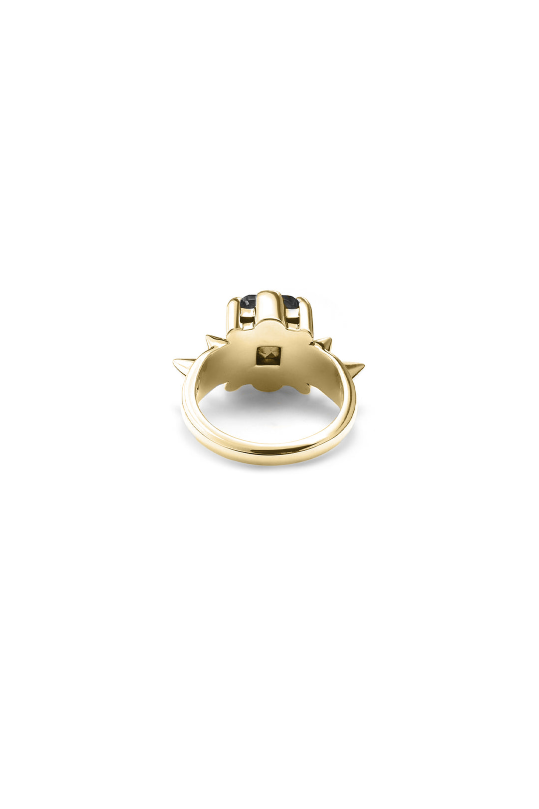 PUNK ROSE RING - GOLD PLATED