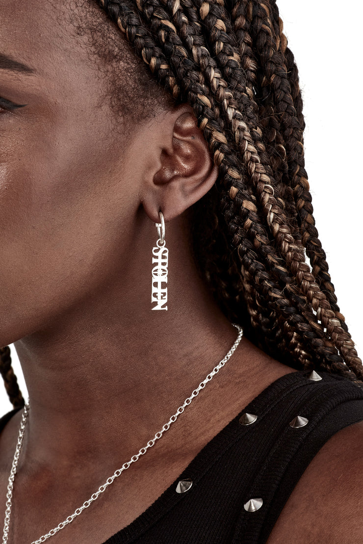 STOLEN SERIF EARRING