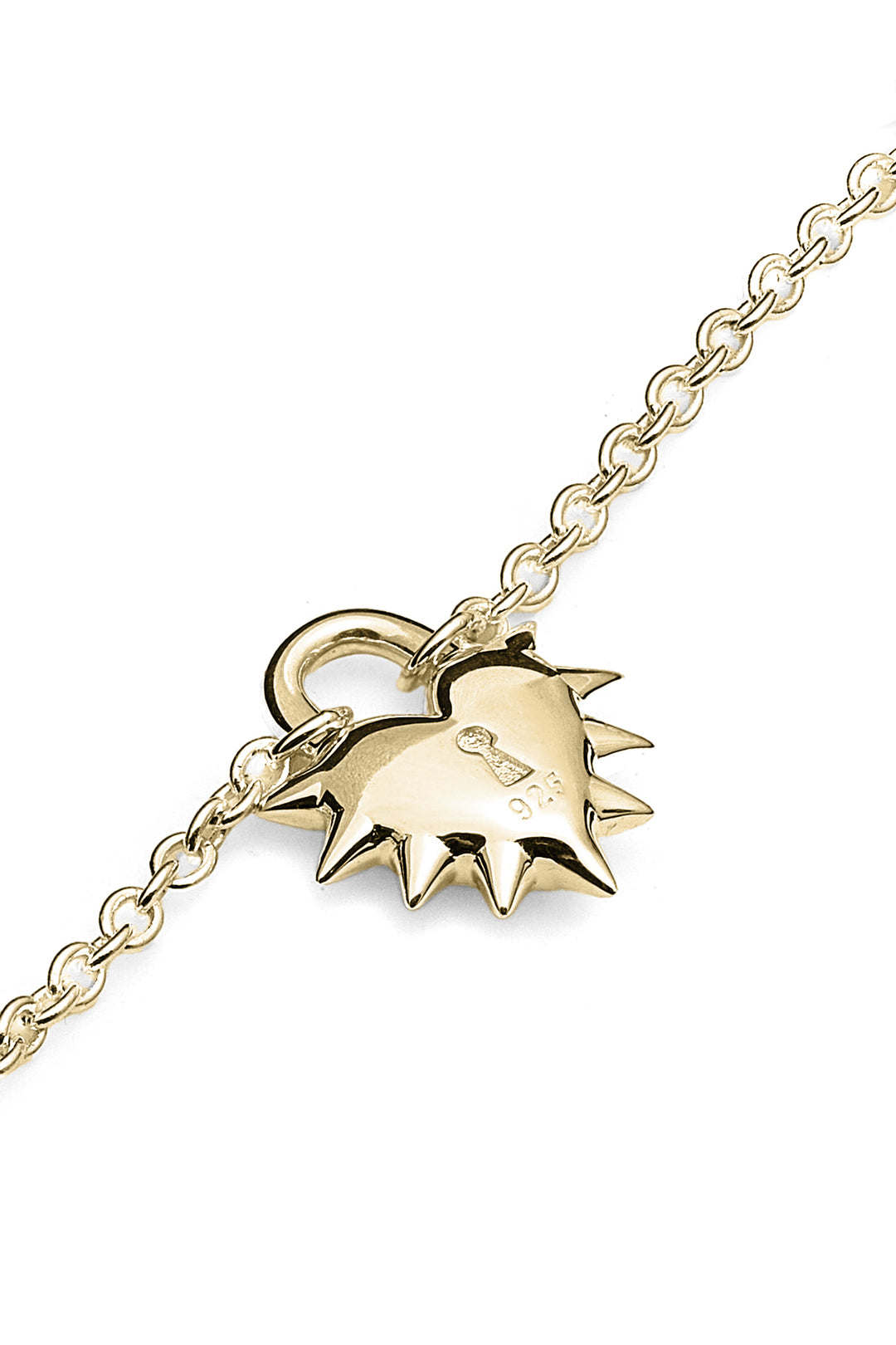 LOVE LOCKET NECKLACE GOLD PLATED