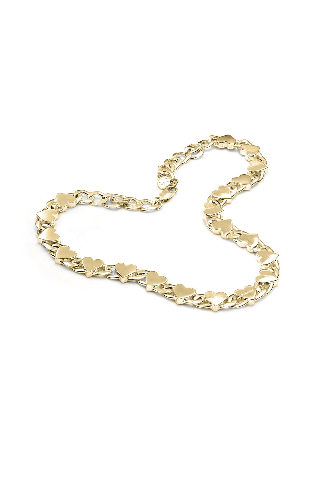 LOVE CHAIN NECKLACE GOLD PLATED