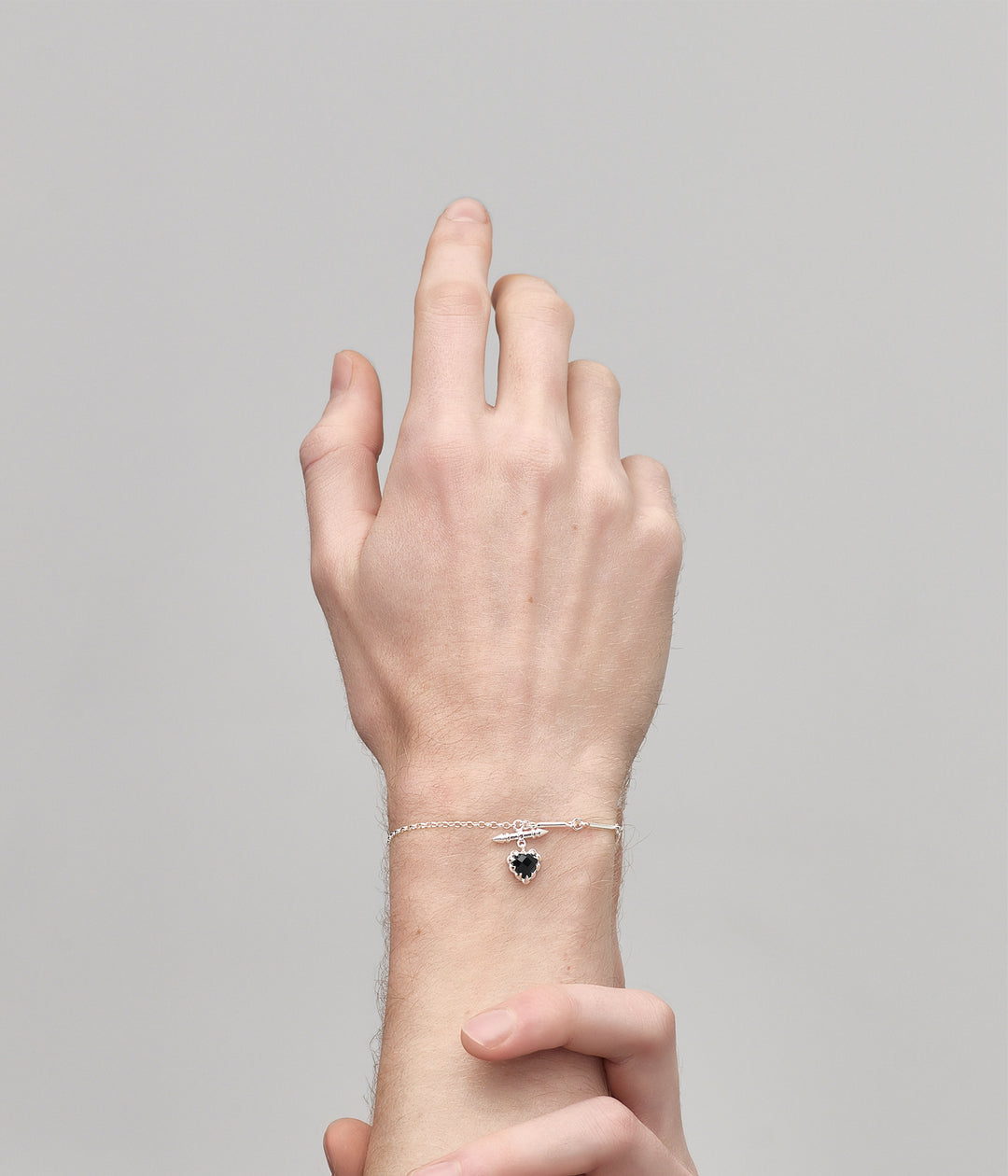 LOVE CLAW FOB BRACELET - ONYX