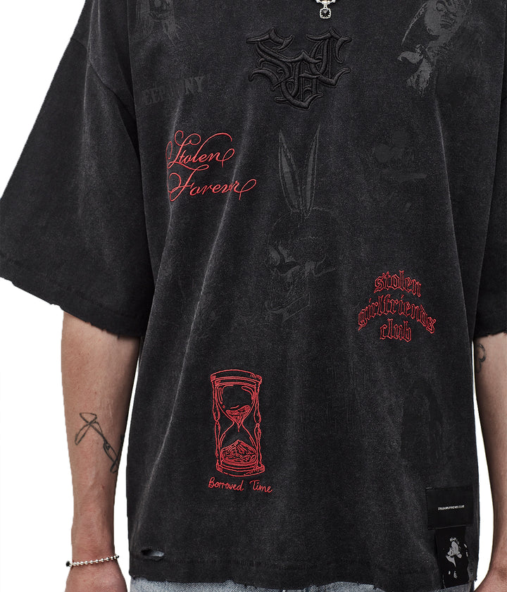 TOUGH STICKER T-SHIRT - RELAXED FIT