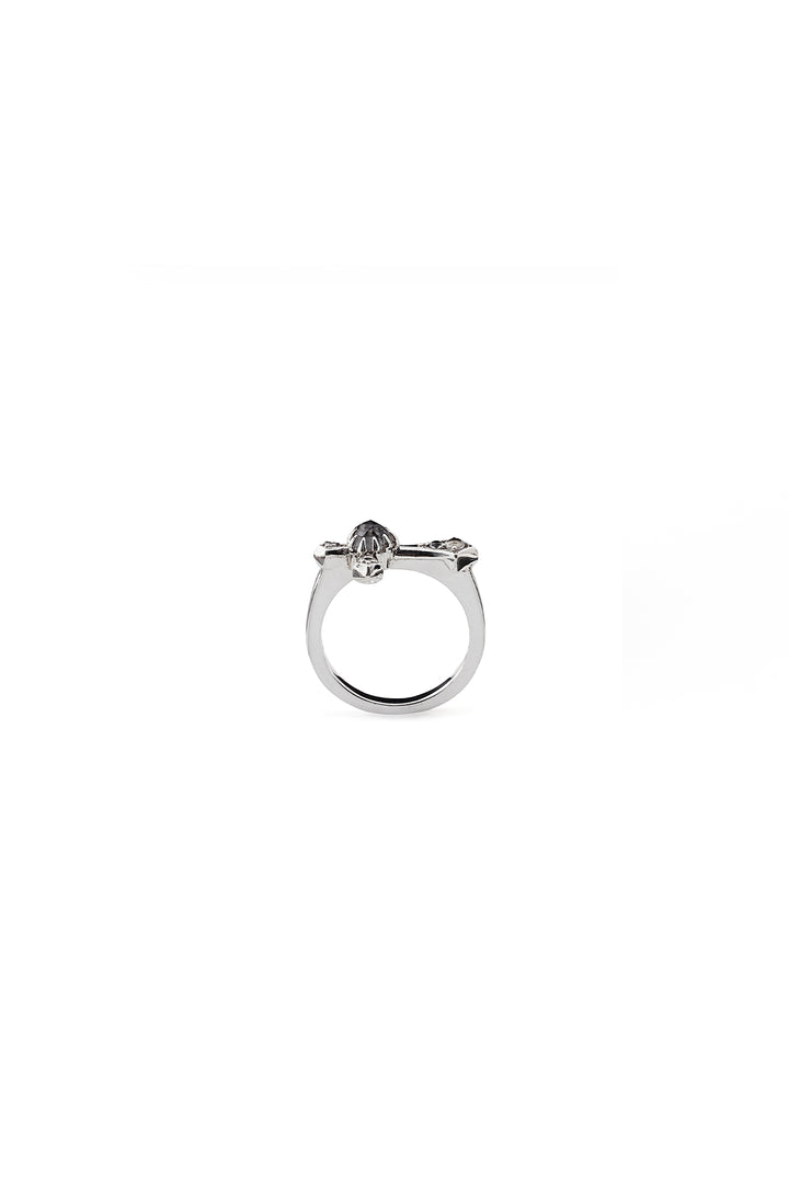 GOTHIC SIDE CROSS RING