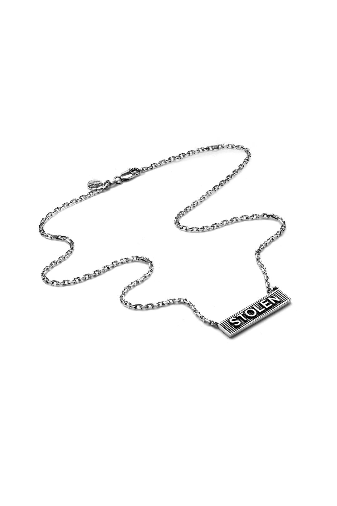 CORRUGATED BAR NECKLACE