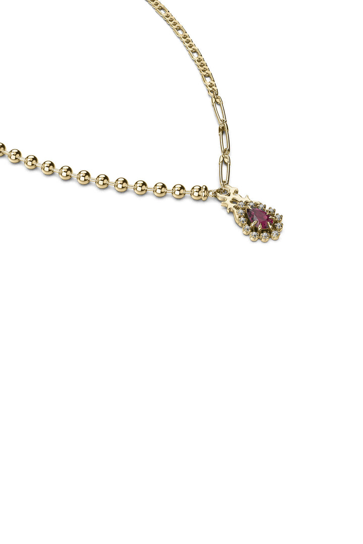 REGAL CHAOS NECKLACE - GOLD PLATED