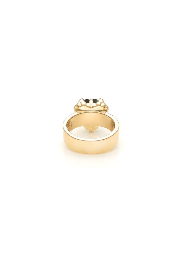 LOVE CLAW RING - 9K GOLD