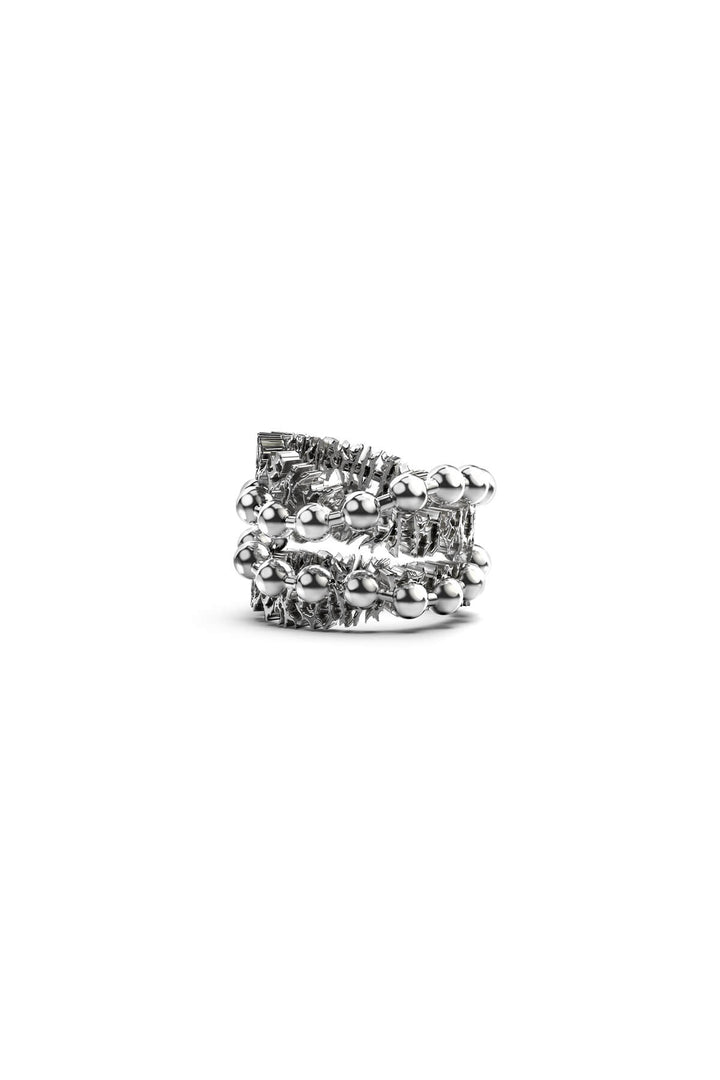 DELICATE DISTORTION WRAP RING