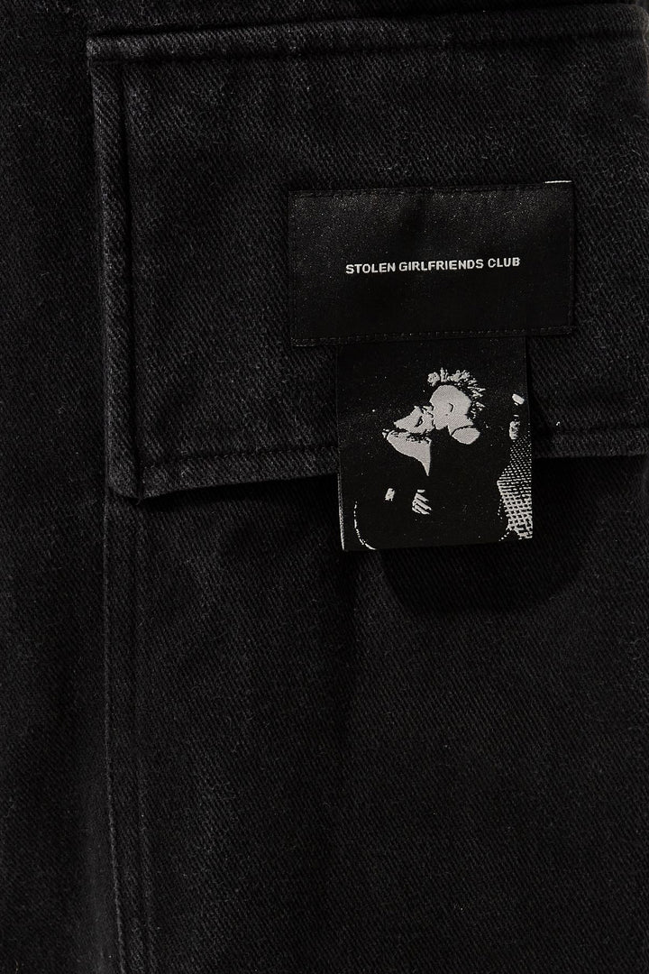 STEEL CAP CARGO PANT - BLACK