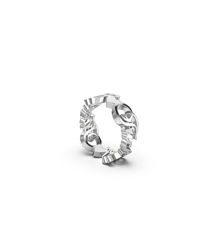 F*CK OFF SCRIPT RING