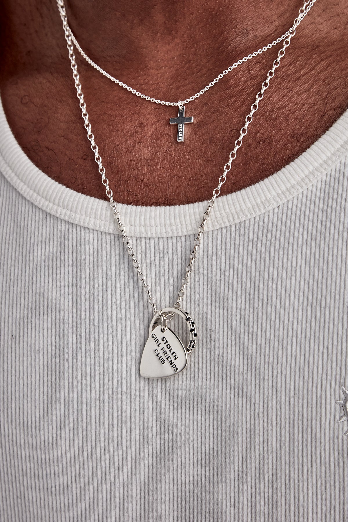 Stolen Girlfriends Club | BABY DON'T GO STERLING SILVER PENDANT