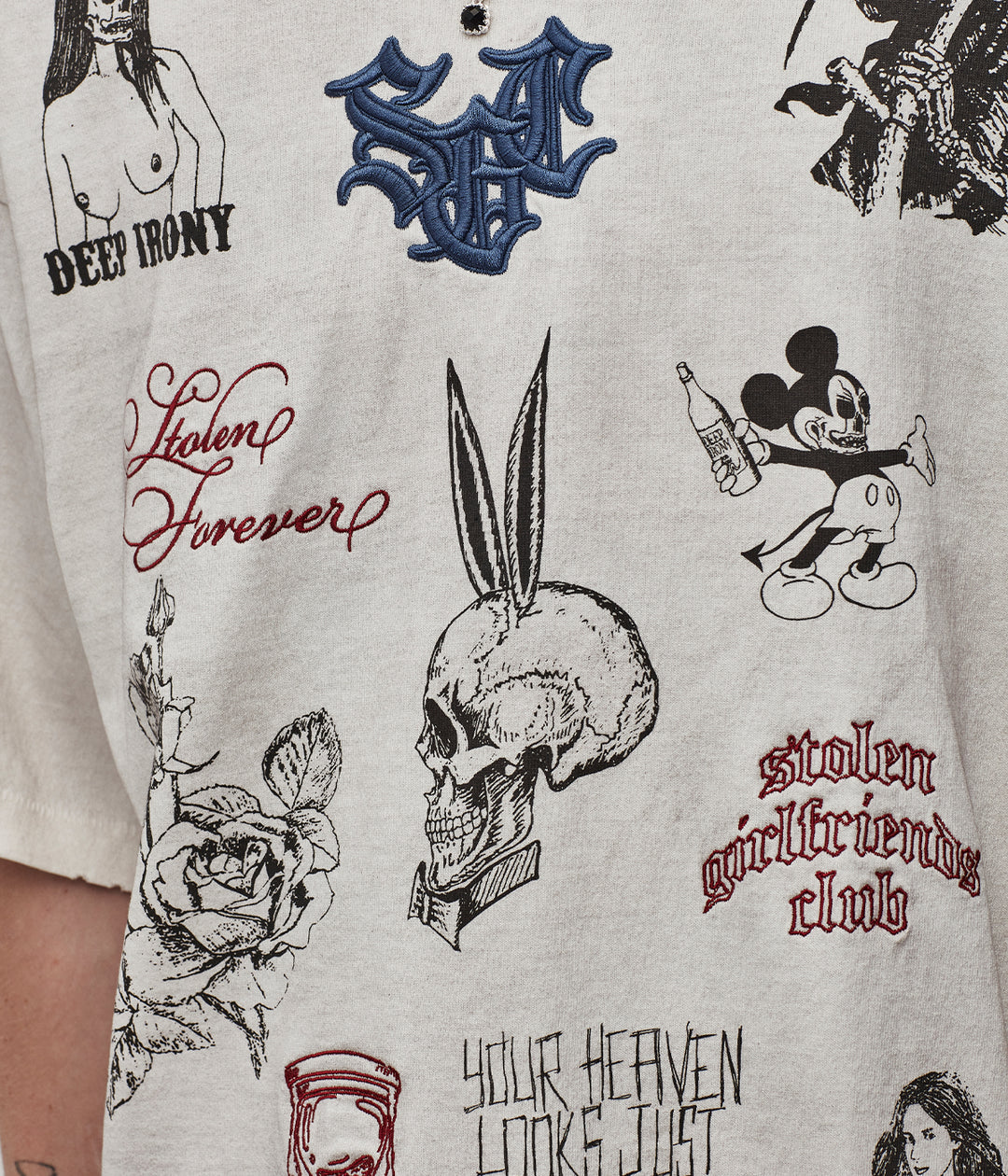 TOUGH STICKER T-SHIRT - RELAXED FIT