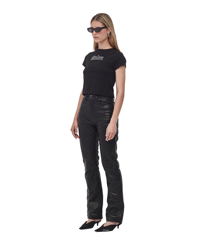KICK DRUM LEATHER PANT