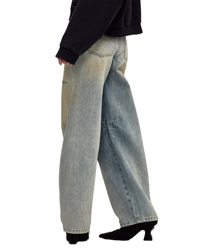 BARREL LEG JEAN