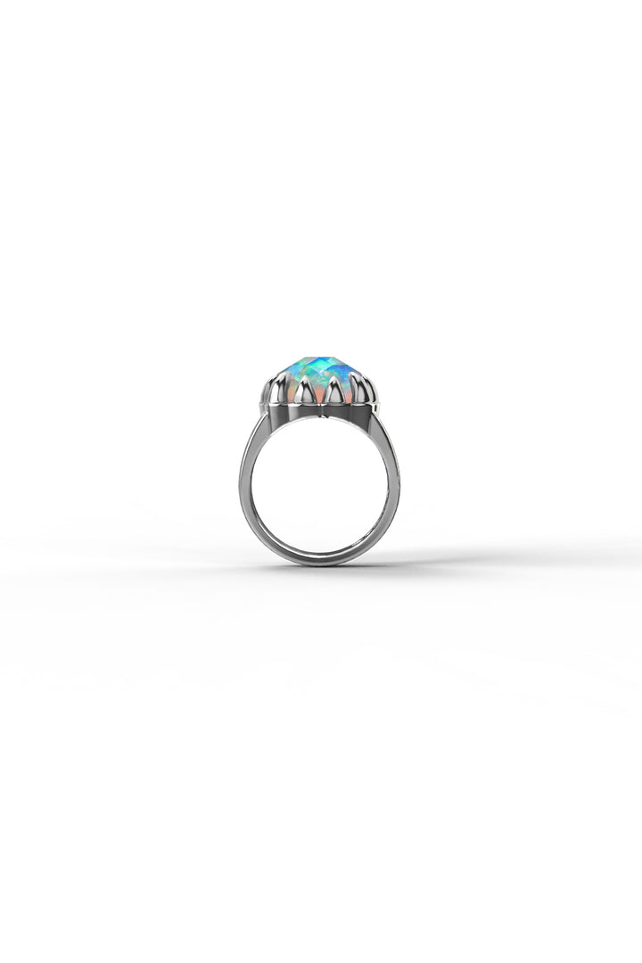 CLAW RING BELLO OPAL