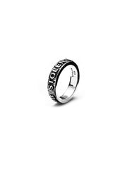 CORRUGATED TEXT RING