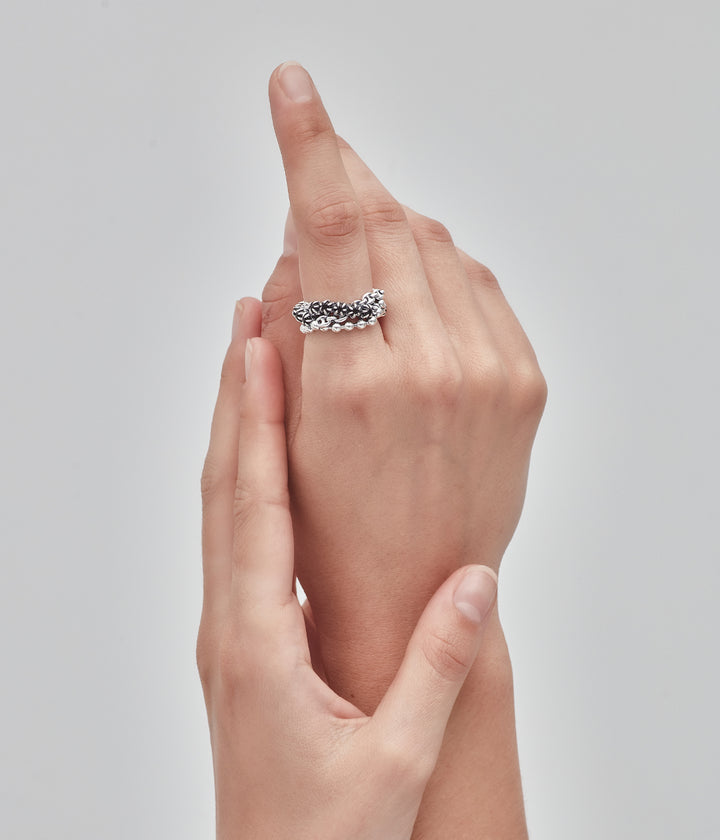 TWISTED CHAOS RING - ONYX