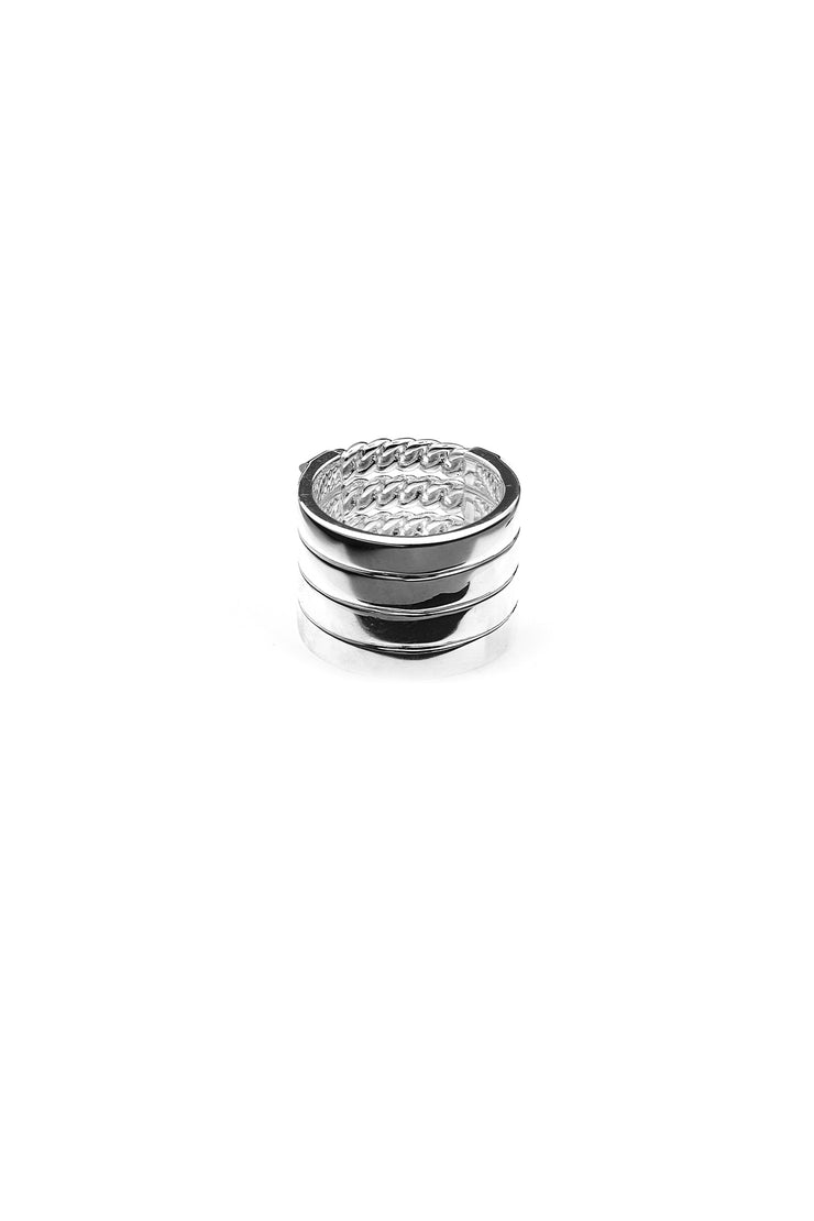 STACKED CURB SPIKE RING
