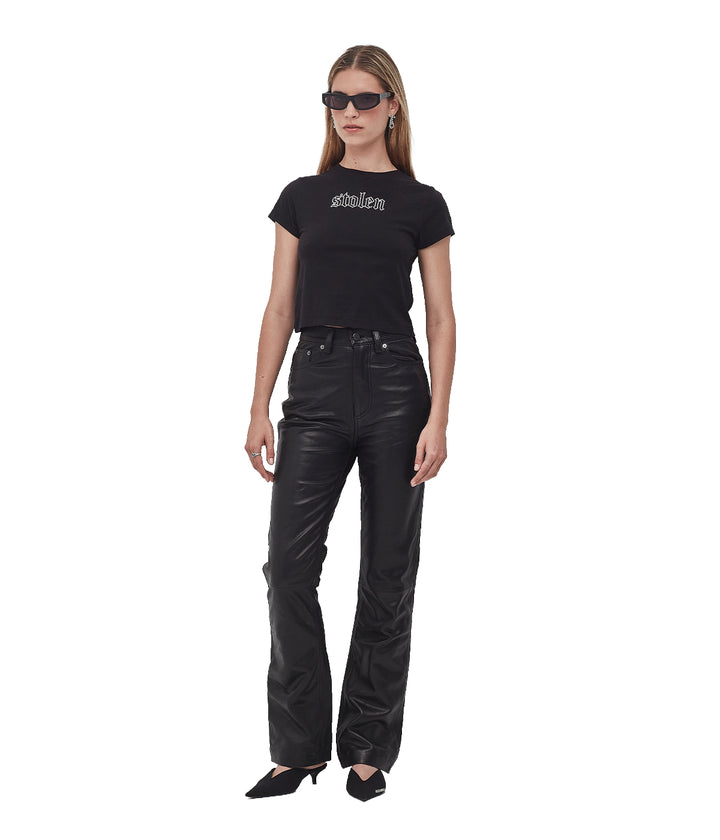 KICK DRUM LEATHER PANT