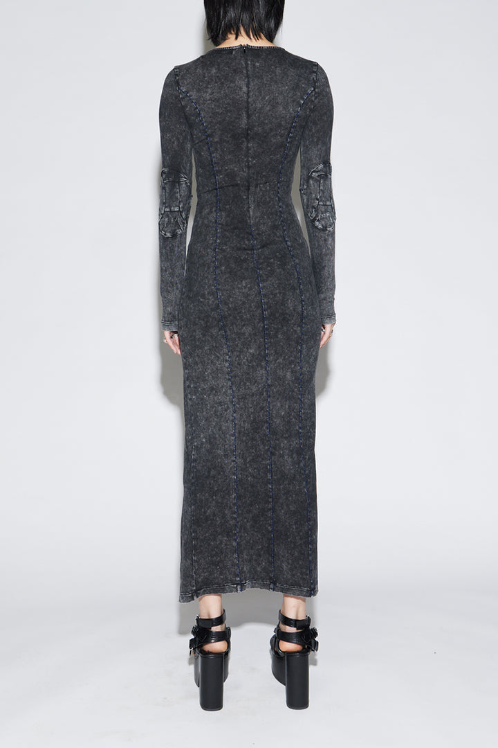 MOTO MAXI DRESS