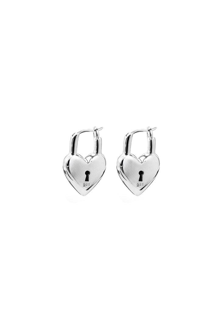 LOVE LOCKET EARRINGS