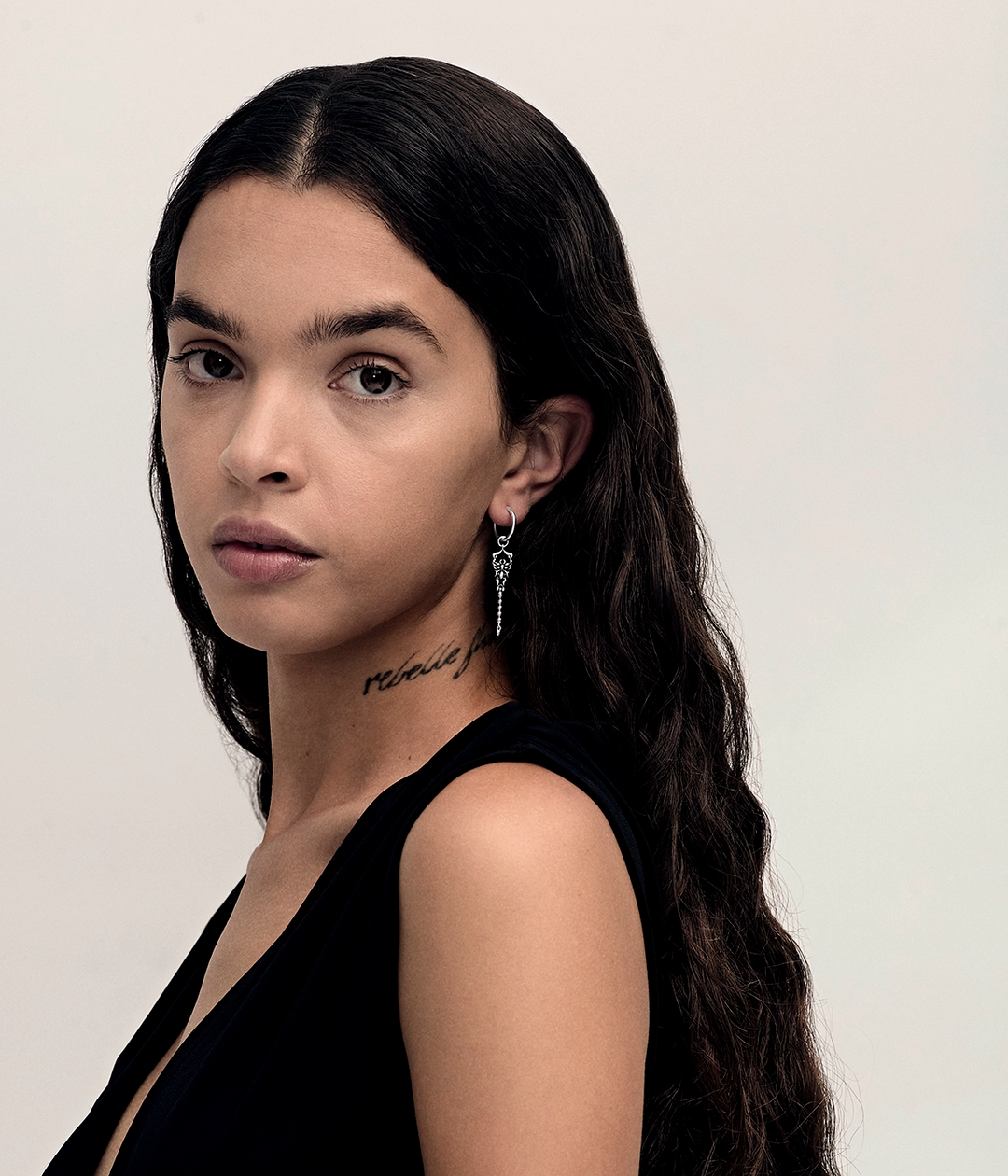 VENOM ECHO HOOP EARRINGS