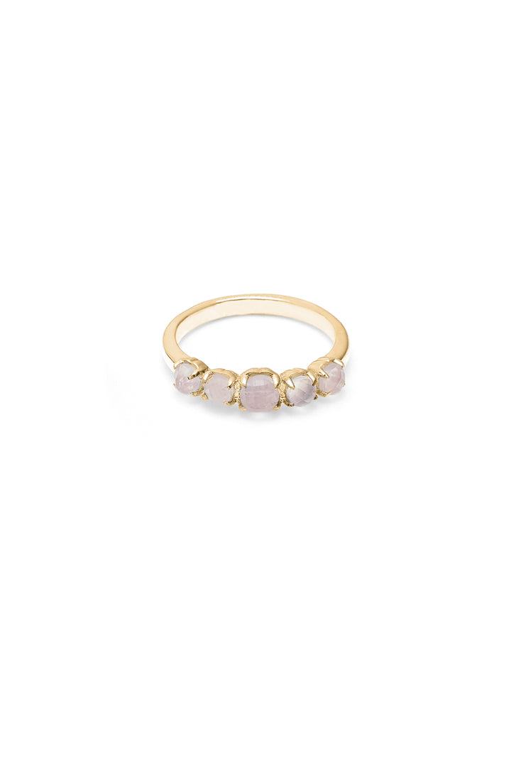 HALO CLUSTER RING - 9K GOLD