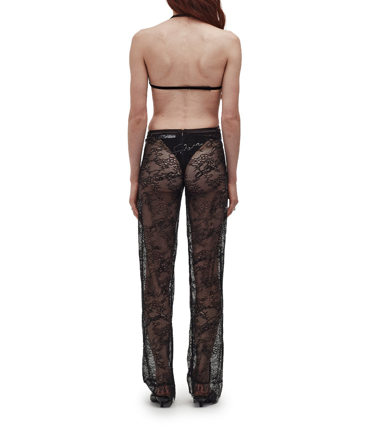 SCRIPT LACE PANTS