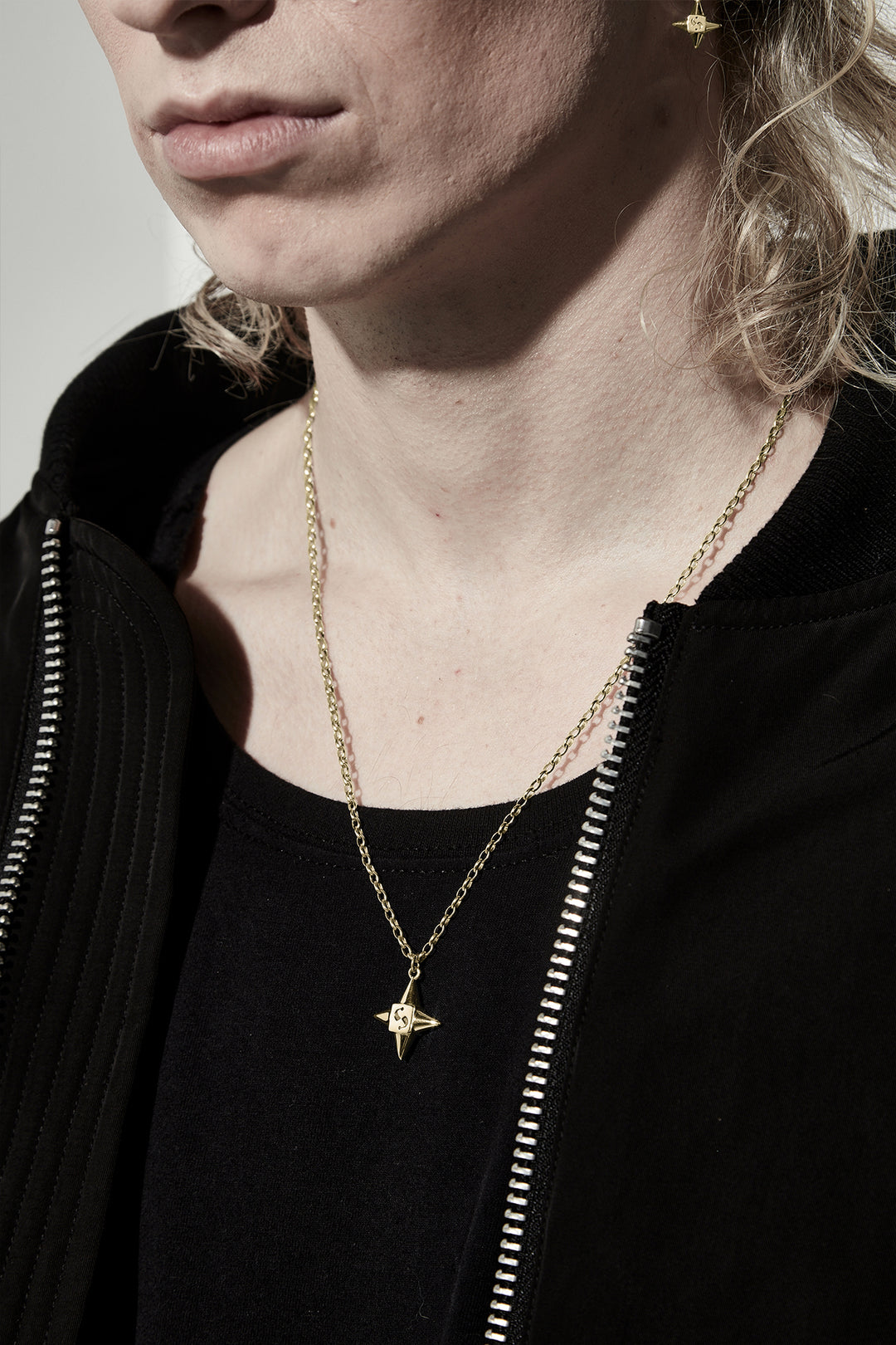 STAR SHOCK NECKLACE - GOLD PLATED