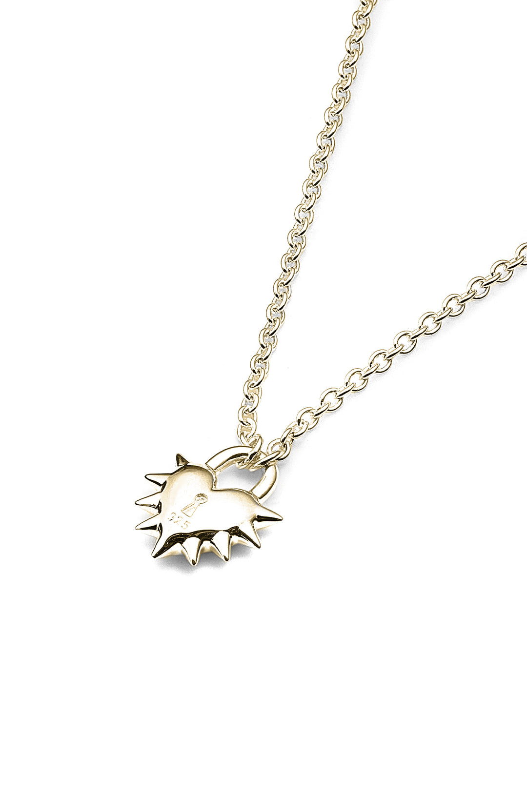 LOVE LOCKET NECKLACE GOLD PLATED