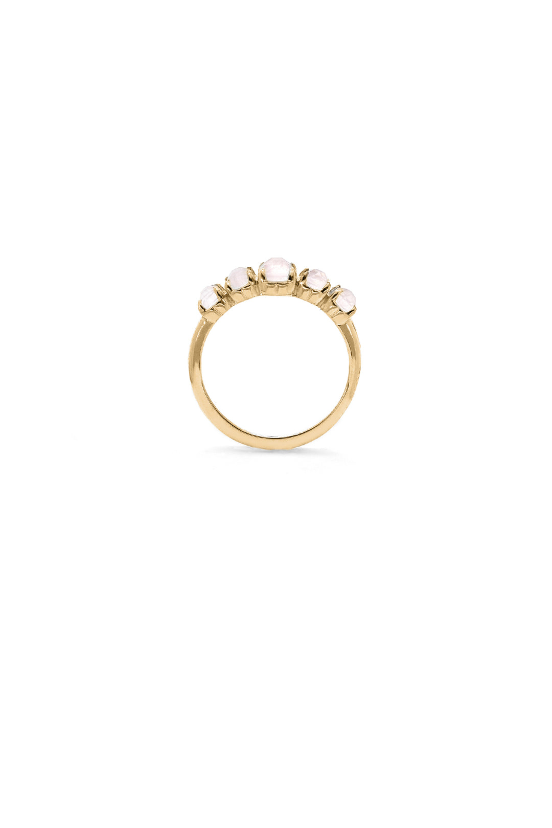 HALO CLUSTER RING - 9K GOLD