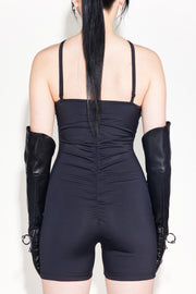RENEGADE ROUCHED ROMPER