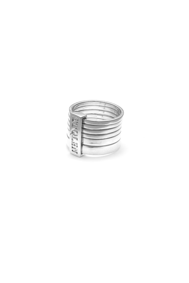 SIX PIECE BAND RING