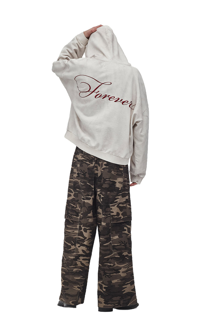 STOLEN FOREVER HOOD - ZIP THRU