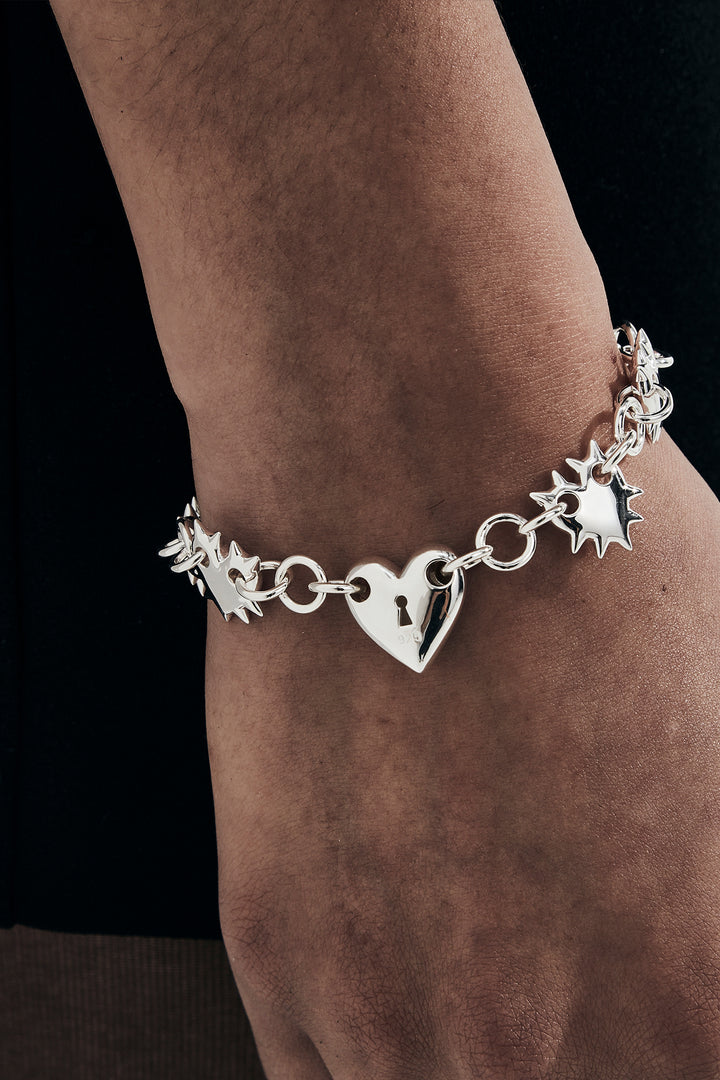 LOVE LOCKET ETERNITY BRACELET