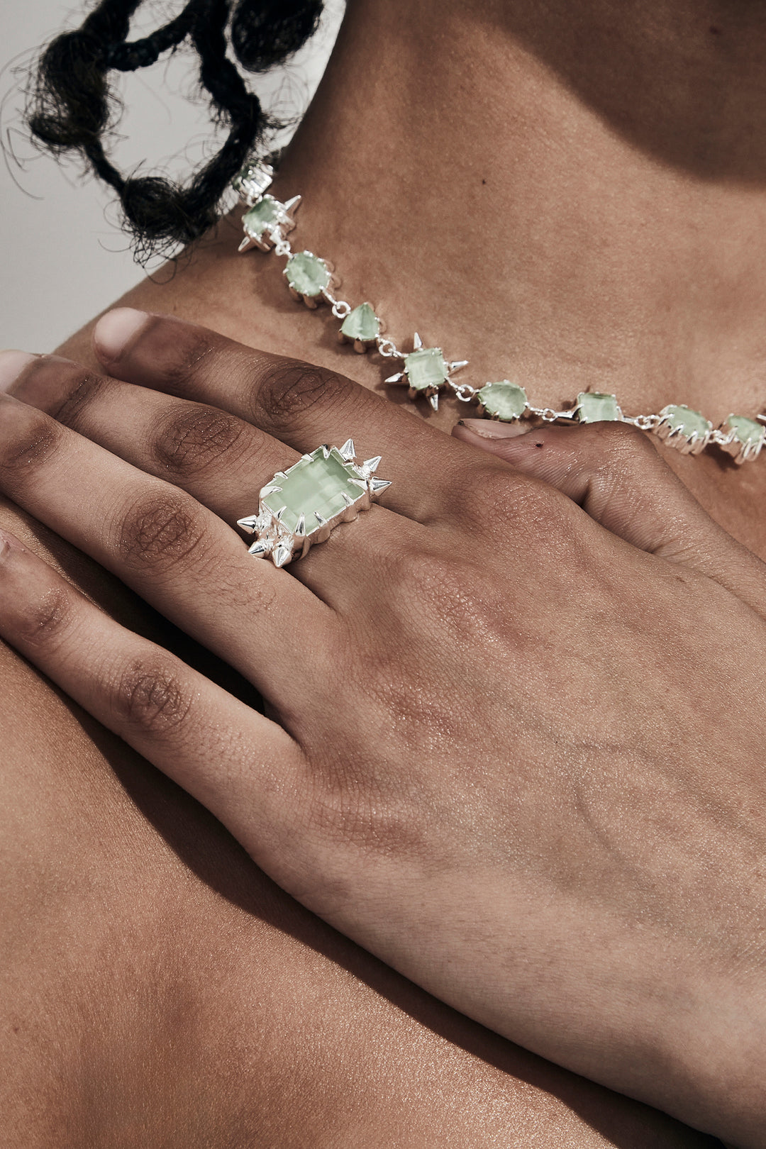 PRECIOUS PUNK COCKTAIL RING