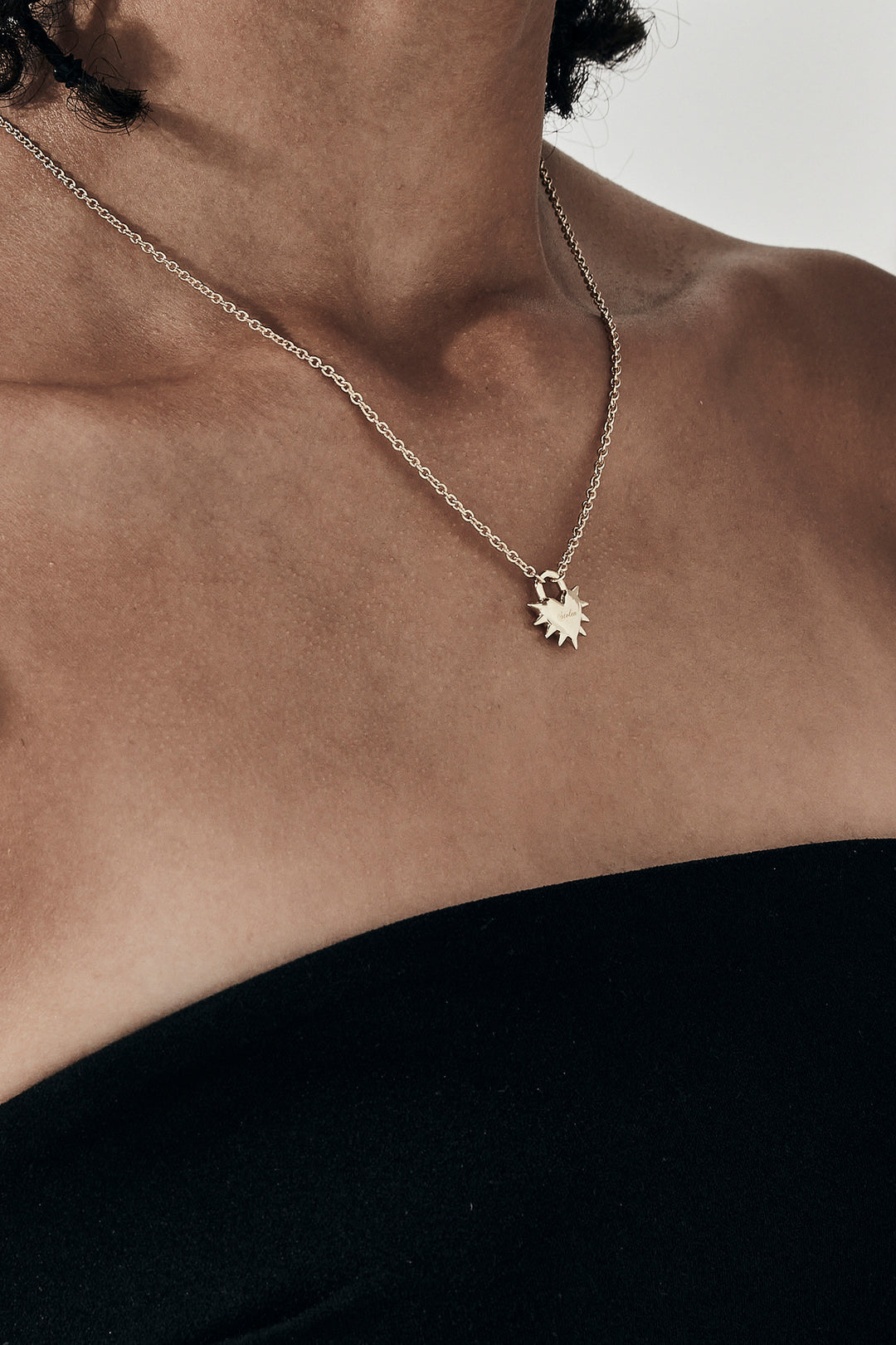 LOVE LOCKET NECKLACE GOLD PLATED