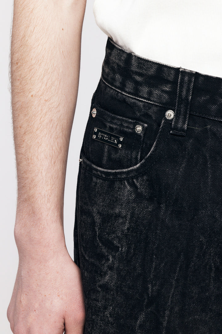 BLACK SHIMMER JEAN