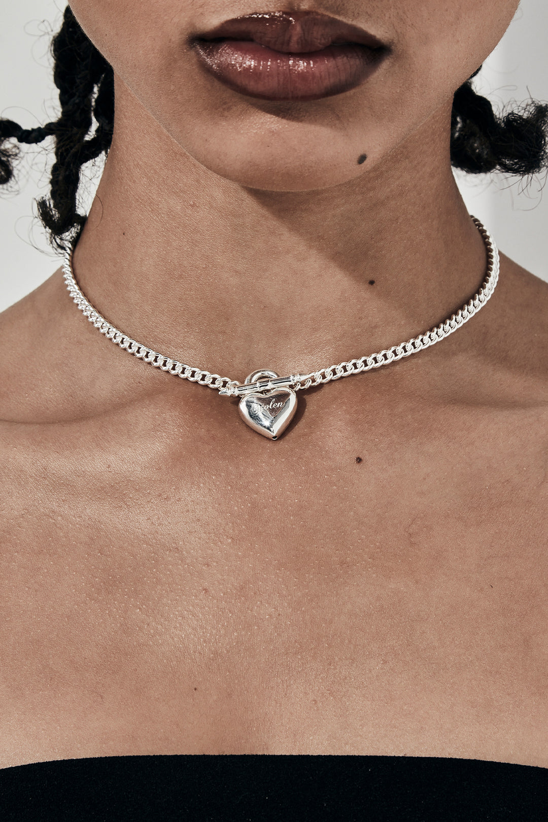 LOVE LOCKET FOB NECKLACE