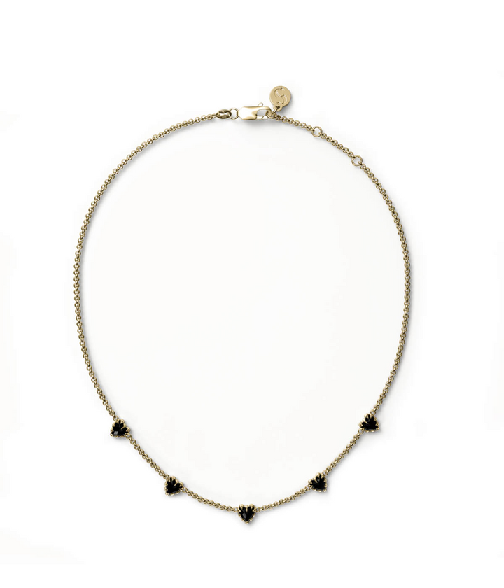 LOVE CLAW INFINITY CHAIN NECKLACE - GOLD PLATED